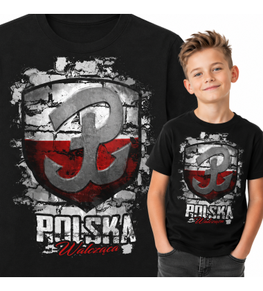koszulka dziecięca Patriotyczna POLSKA WALCZĄCA